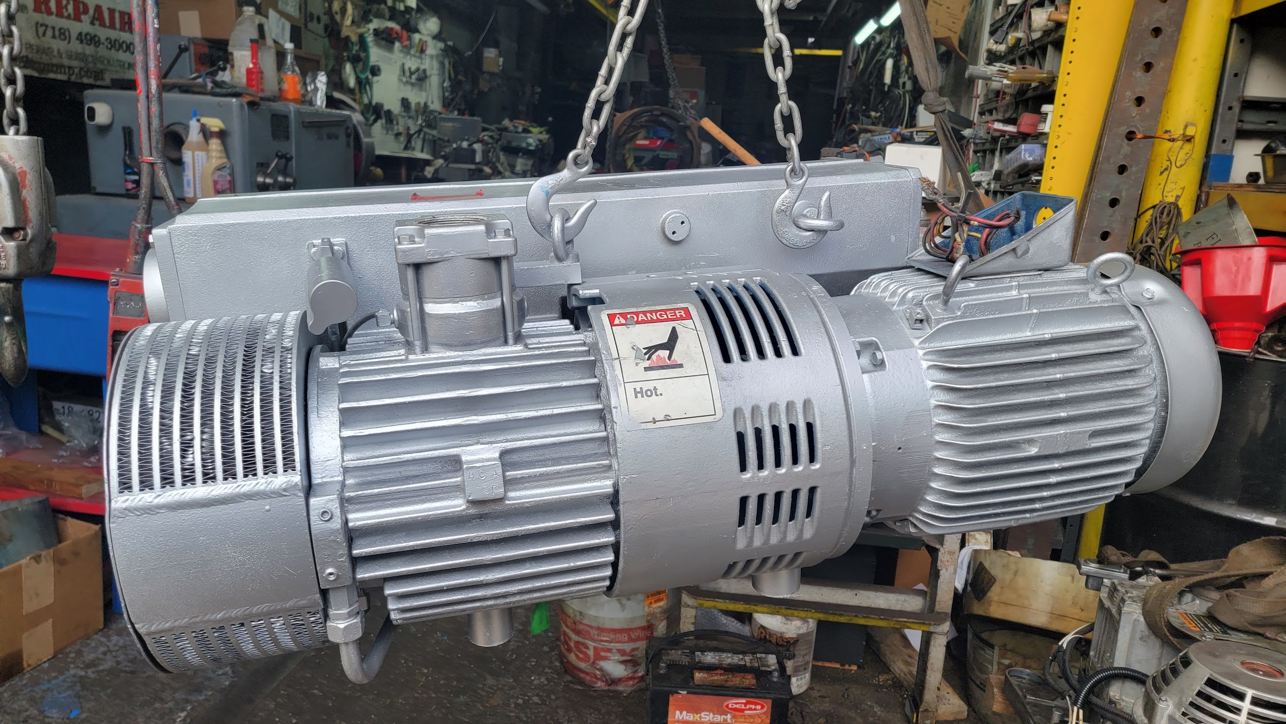 Electric motor rewinding service NYC — AC and DC motor stator