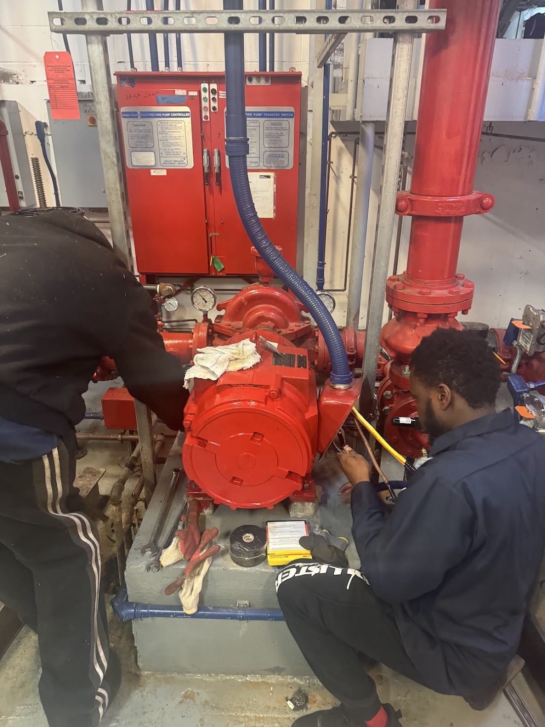 Industrial water pump repair NYC and New Jersey — centrifugal pump